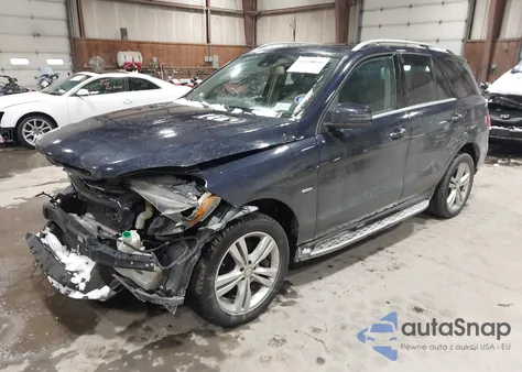 2012 Mercedes-Benz Ml 350 4Matic из США, поврежденный, VIN 4JGDA5HB3CA071639